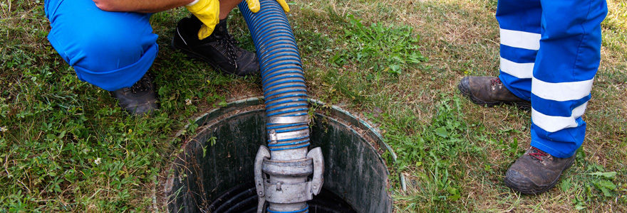 Hydrocurage de canalisation